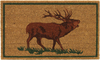 Fußmatte Hirsch, aus Kokosfaser bedruckt mit Motiv Rothirsch