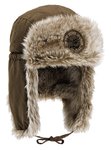 Winterkappe Murmansk braun von Pinewood Wintermütze